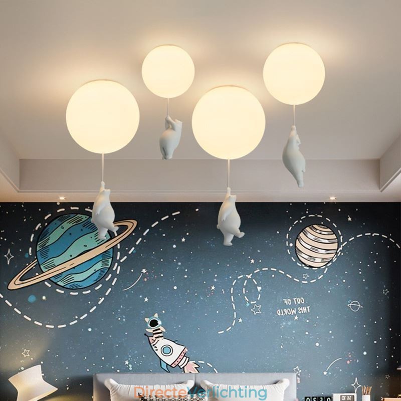 Nordic Ballon Plafondlamp Acryl Hanglamp Kinderen Kinderen