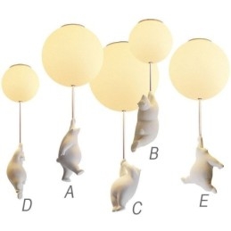 Nordic Ballon Plafondlamp Acryl Hanglamp Kinderen Kinderen