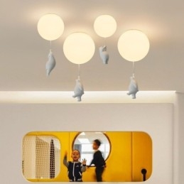 Nordic Ballon Plafondlamp Acryl Hanglamp Kinderen Kinderen