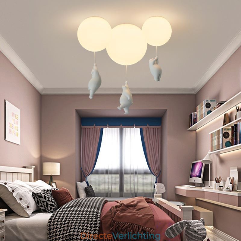 Nordic Ballon Plafondlamp Acryl Hanglamp Kinderen Kinderen