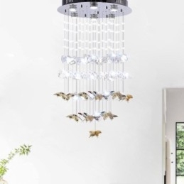 Nordic Hanglamp Creatieve Vlinder Glazen Hanglamp
