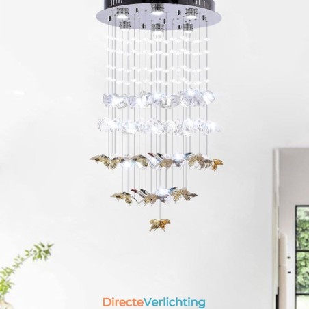 Nordic Hanglamp Creatieve Vlinder Glazen Hanglamp Nordic Hanglamp Creatieve Vlinder Glazen Hanglamp