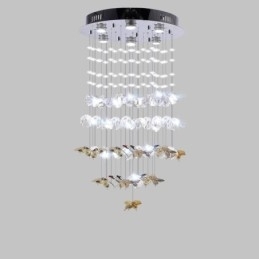 Nordic Hanglamp Creatieve Vlinder Glazen Hanglamp