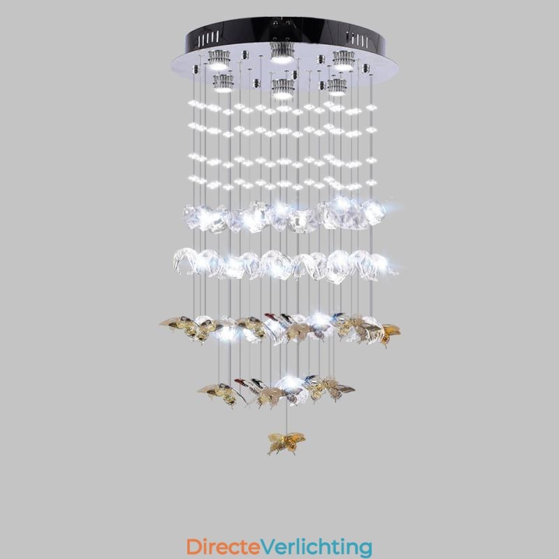 Nordic Hanglamp Creatieve Vlinder Glazen Hanglamp