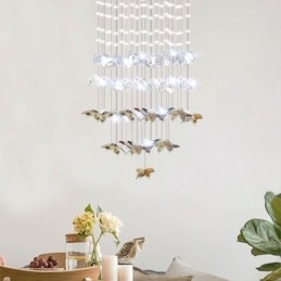 Nordic Hanglamp Creatieve Vlinder Glazen Hanglamp