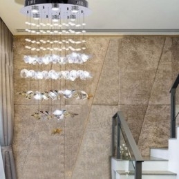 Nordic Hanglamp Creatieve Vlinder Glazen Hanglamp