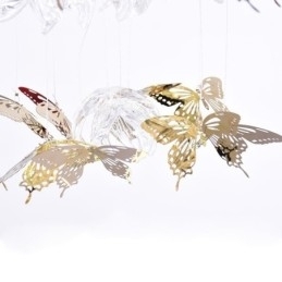 Nordic Hanglamp Creatieve Vlinder Glazen Hanglamp