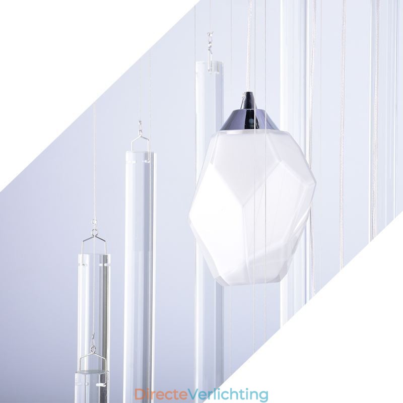 Cluster Hanglamp Moderne Grote Hangende Kristallen Kroonluchter Duplex Trap