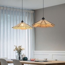 Hanglamp Creatieve Retro Houten Plafondlamp