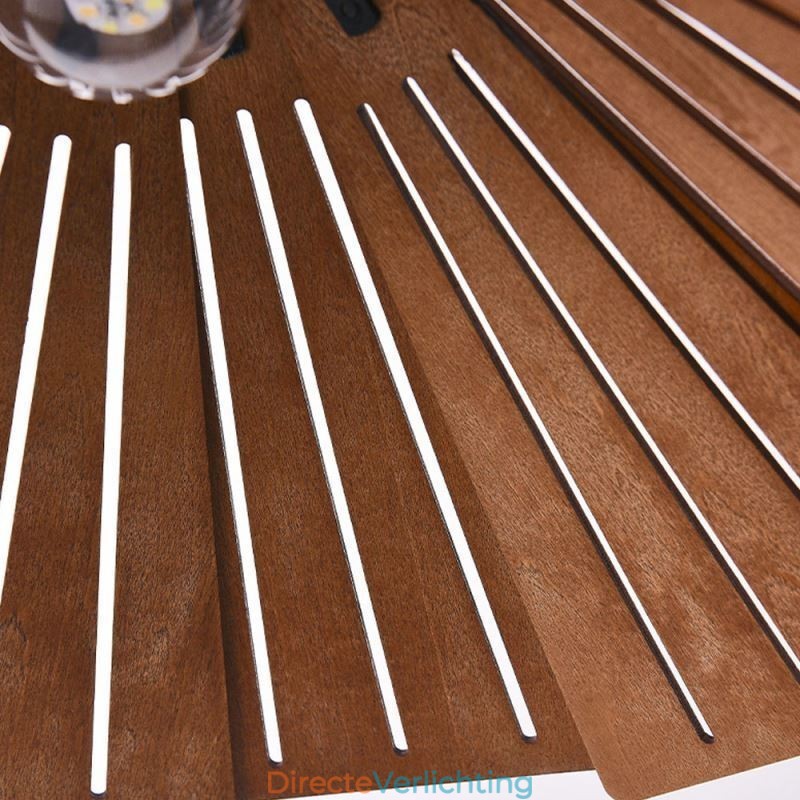 Retro Hanglamp Creatieve Houten Plafondlamp