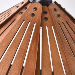 Retro Hanglamp Creatieve Houten Plafondlamp