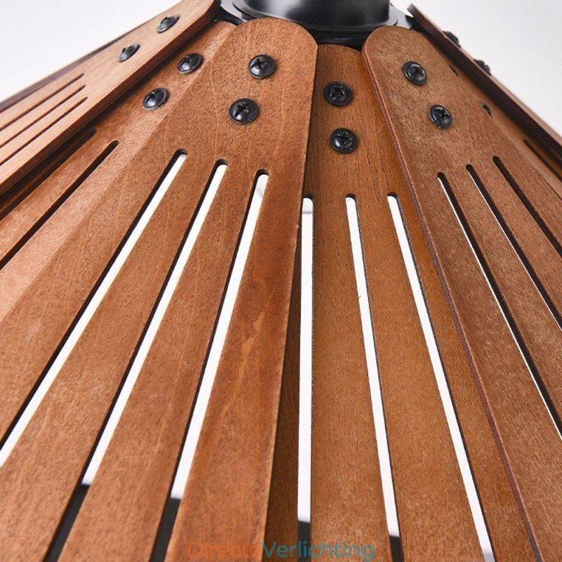 Retro Hanglamp Creatieve Houten Plafondlamp