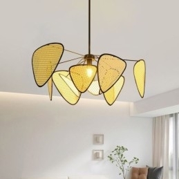 Hanglamp Natuurlijke Eenvoudige Handgeweven Plafondlamp