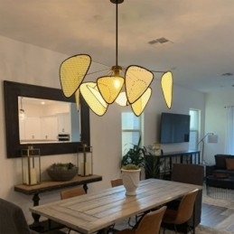 Hanglamp Natuurlijke Eenvoudige Handgeweven Plafondlamp