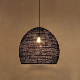 Handgeweven hanglamp rotan hanglamp boerderij