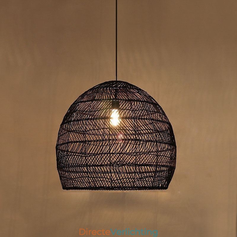 Handgeweven hanglamp rotan hanglamp boerderij
