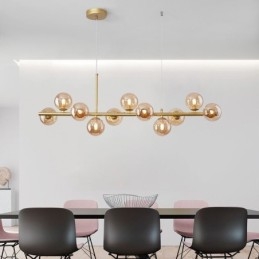 Hanglamp Magic Beans Molecular Glass Plafondlamp