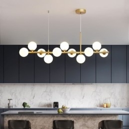 Hanglamp Magic Beans Molecular Glass Plafondlamp