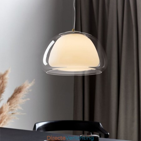 Hanglamp Moderne Eenvoudige Heldere Glazen Pudding Plafondlamp Hanglamp Moderne Eenvoudige Heldere Glazen Pudding Plafondlamp