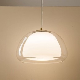 Hanglamp Moderne Eenvoudige Heldere Glazen Pudding Plafondlamp