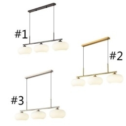 Nordic Glazen Hanglamp Creatieve Smeedijzeren Plafondlamp