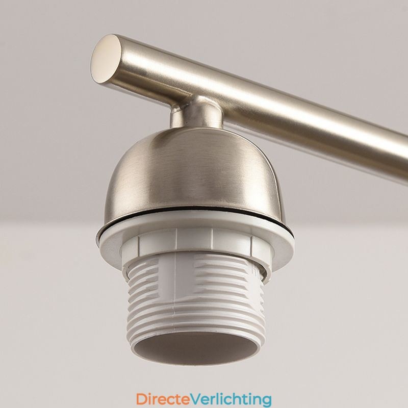 Nordic Glazen Hanglamp Creatieve Smeedijzeren Plafondlamp