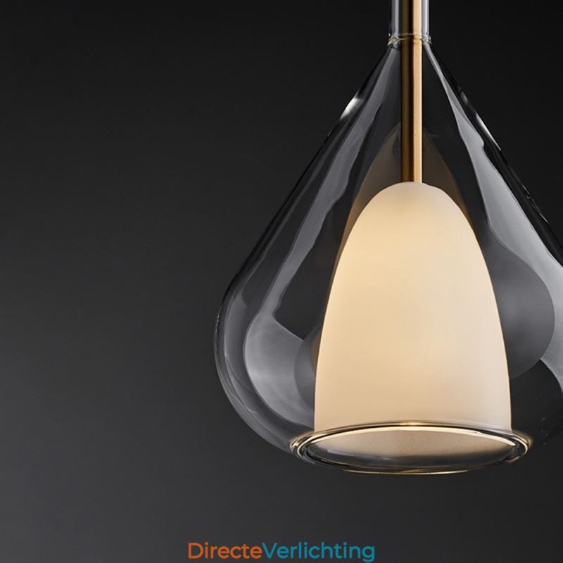 Hanglamp Moderne Minimalistische Dubbele Glazen Plafondlampen