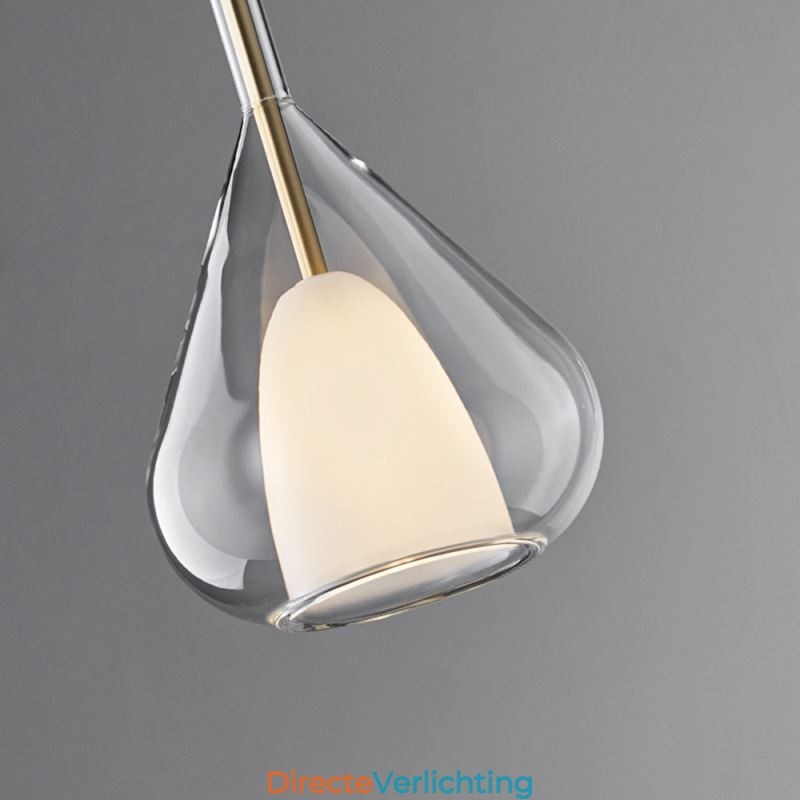 Hanglamp Moderne Minimalistische Dubbele Glazen Plafondlampen