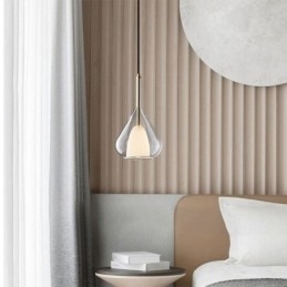 Hanglamp Moderne Minimalistische Dubbele Glazen Plafondlampen
