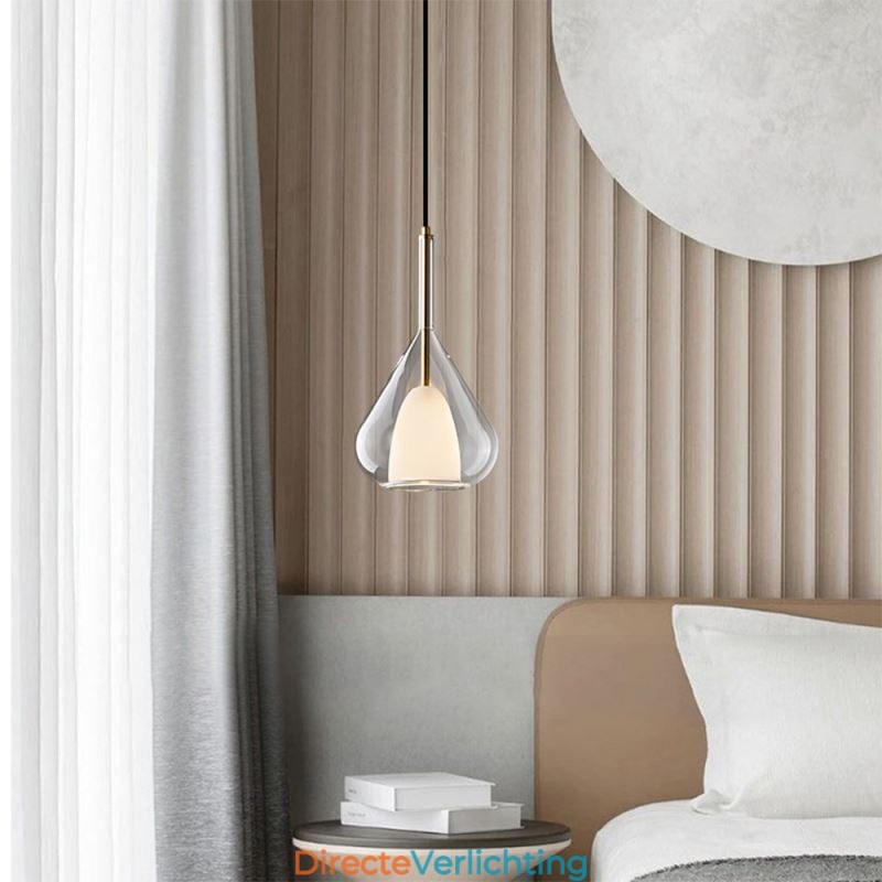 Hanglamp Moderne Minimalistische Dubbele Glazen Plafondlampen