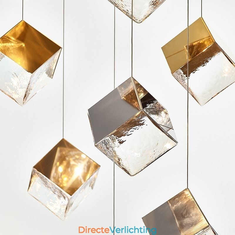 Creatieve glazen hanglamp paviljoen plafondlampen