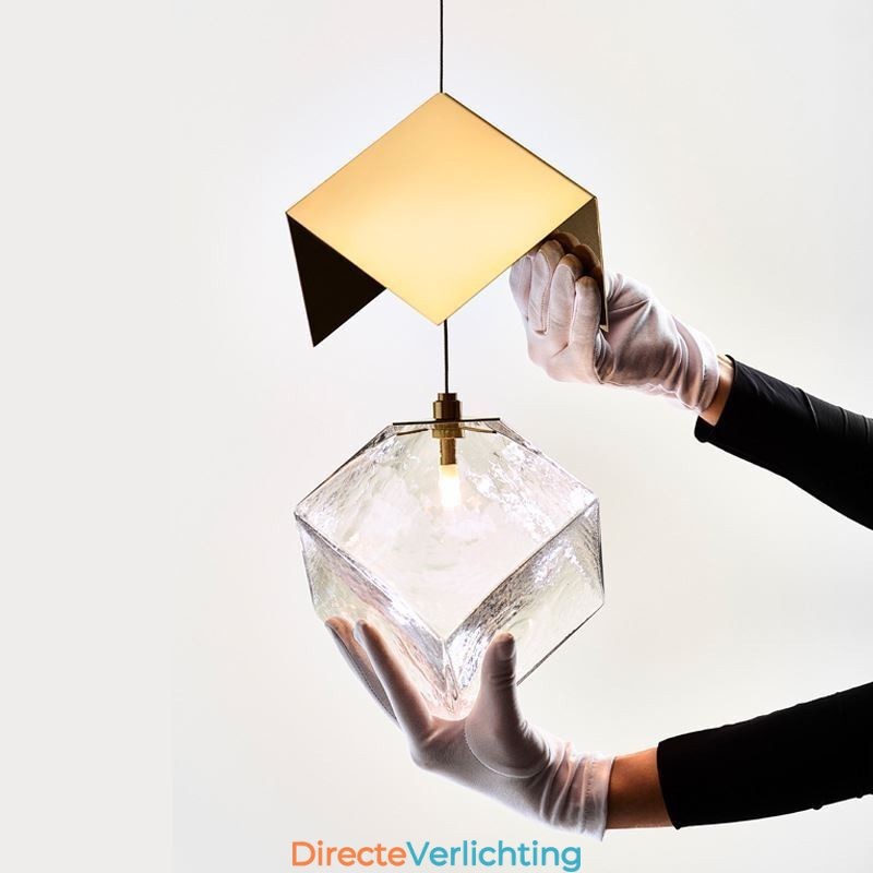 Creatieve glazen hanglamp paviljoen plafondlampen