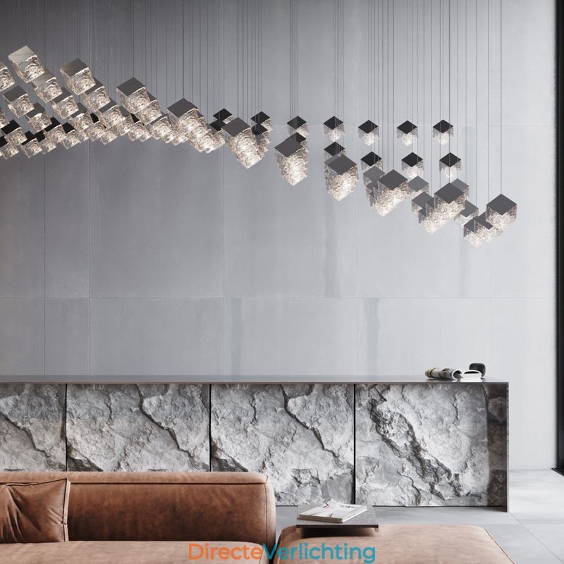 Creatieve glazen hanglamp paviljoen plafondlampen