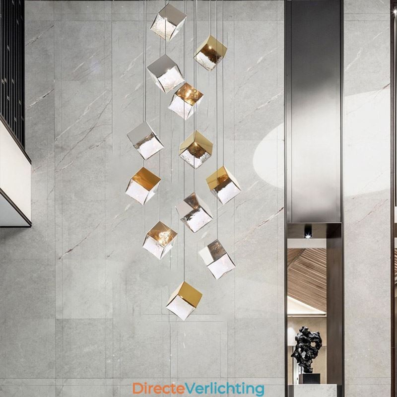 Creatieve glazen hanglamp paviljoen plafondlampen