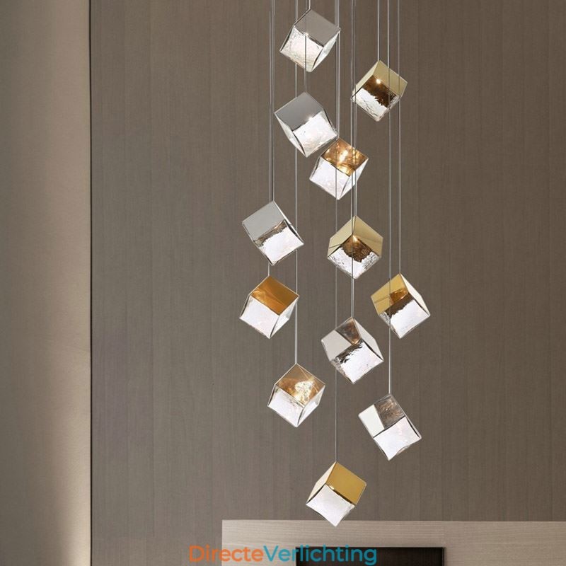 Creatieve glazen hanglamp paviljoen plafondlampen