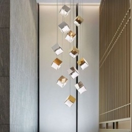 Creatieve glazen hanglamp paviljoen plafondlampen