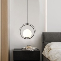 Glazen bol hanglamp decoratie huis hanglamp