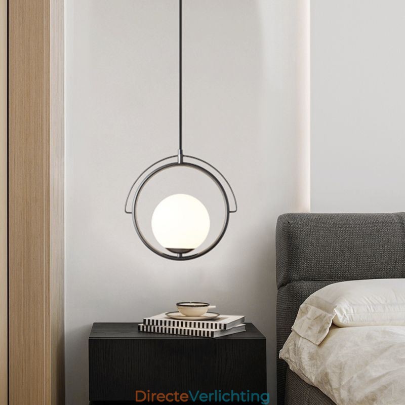 Glazen bol hanglamp decoratie huis hanglamp