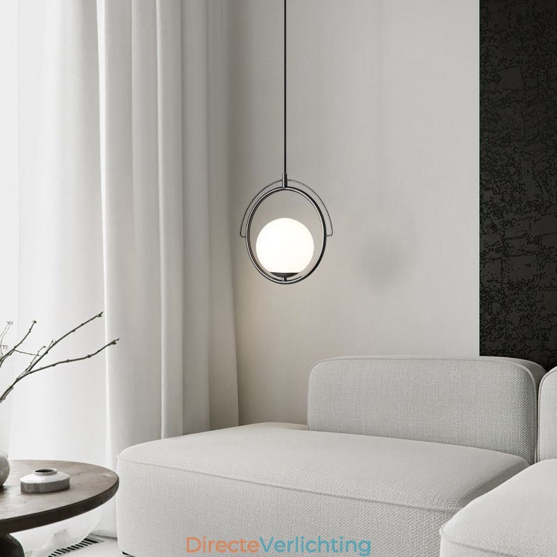 Glazen bol hanglamp decoratie huis hanglamp