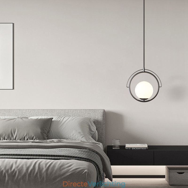 Glazen bol hanglamp decoratie huis hanglamp