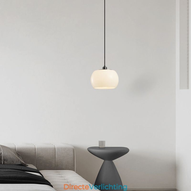 Moderne glazen hanglamp Pompoenontwerp Hanglamp