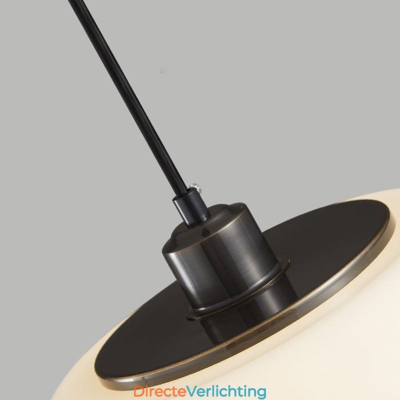 Moderne glazen hanglamp Pompoenontwerp Hanglamp