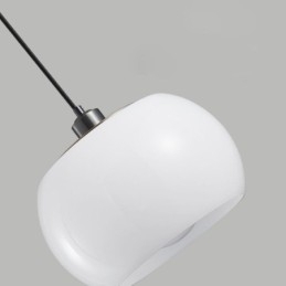 Moderne glazen hanglamp Pompoenontwerp Hanglamp