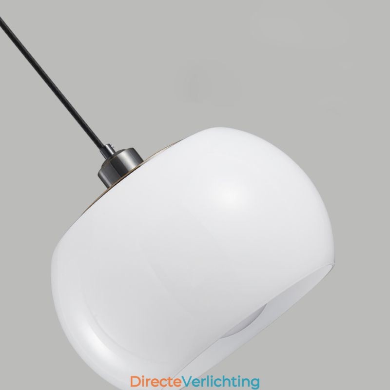 Moderne glazen hanglamp Pompoenontwerp Hanglamp