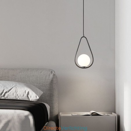 Moderne Globe Hanglamp Glazen Waterdruppel Hanglamp Moderne Globe Hanglamp Glazen Waterdruppel Hanglamp