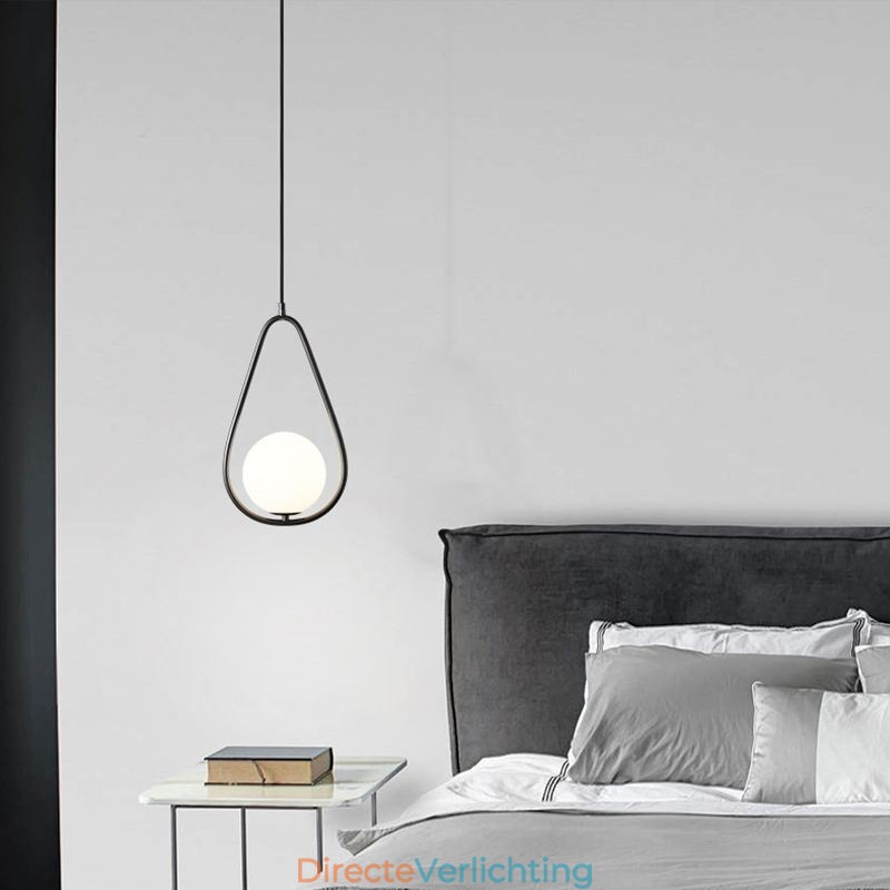 Moderne Globe Hanglamp Glazen Waterdruppel Hanglamp