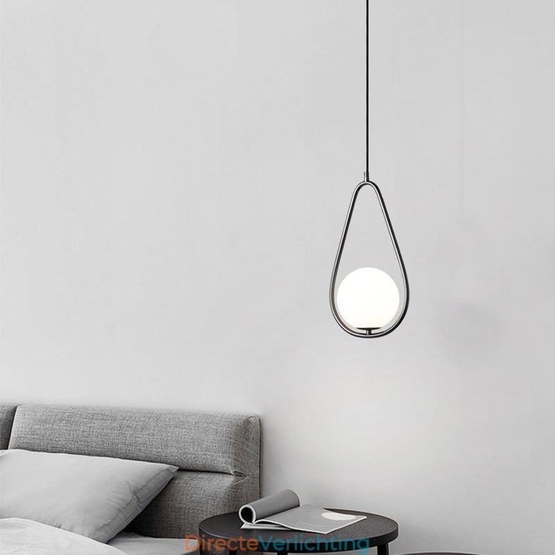 Moderne Globe Hanglamp Glazen Waterdruppel Hanglamp