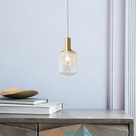 Moderne hanglamp, één licht, glazen hanglamp, eiland Moderne hanglamp, één licht, glazen hanglamp, eiland