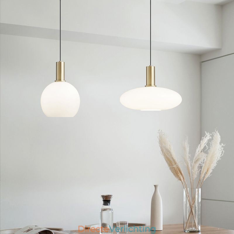 Moderne eenvoudige hanglamp van glas