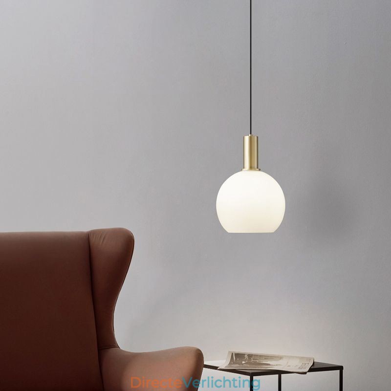 Moderne eenvoudige hanglamp van glas